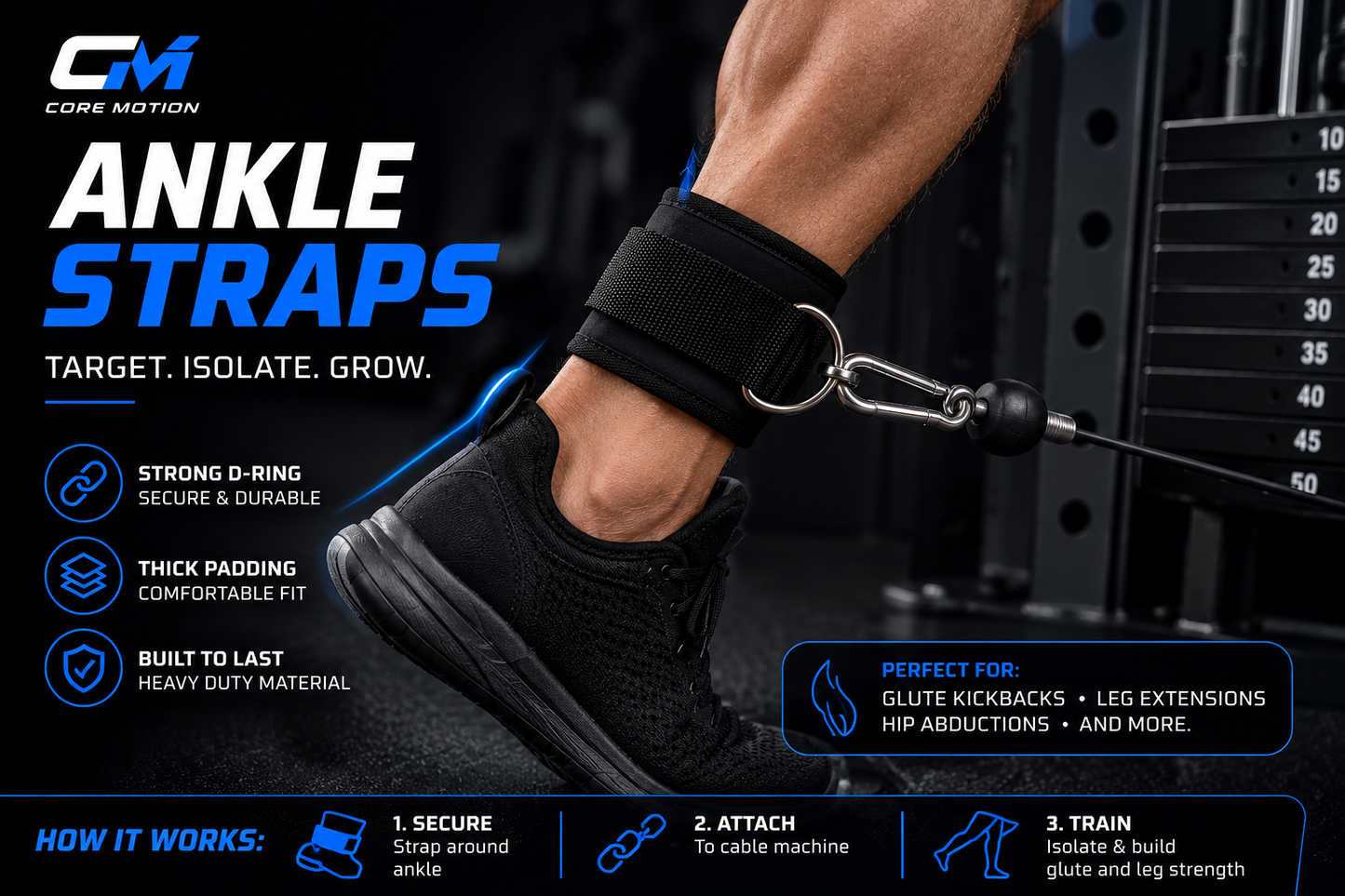 Core Motion Ankle Straps